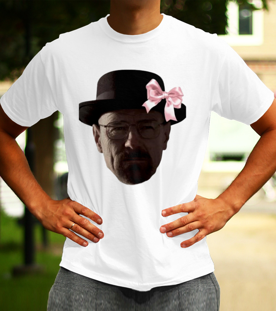 Pink Bow Walter White Heisenberg Breaking Bad T-Shirt