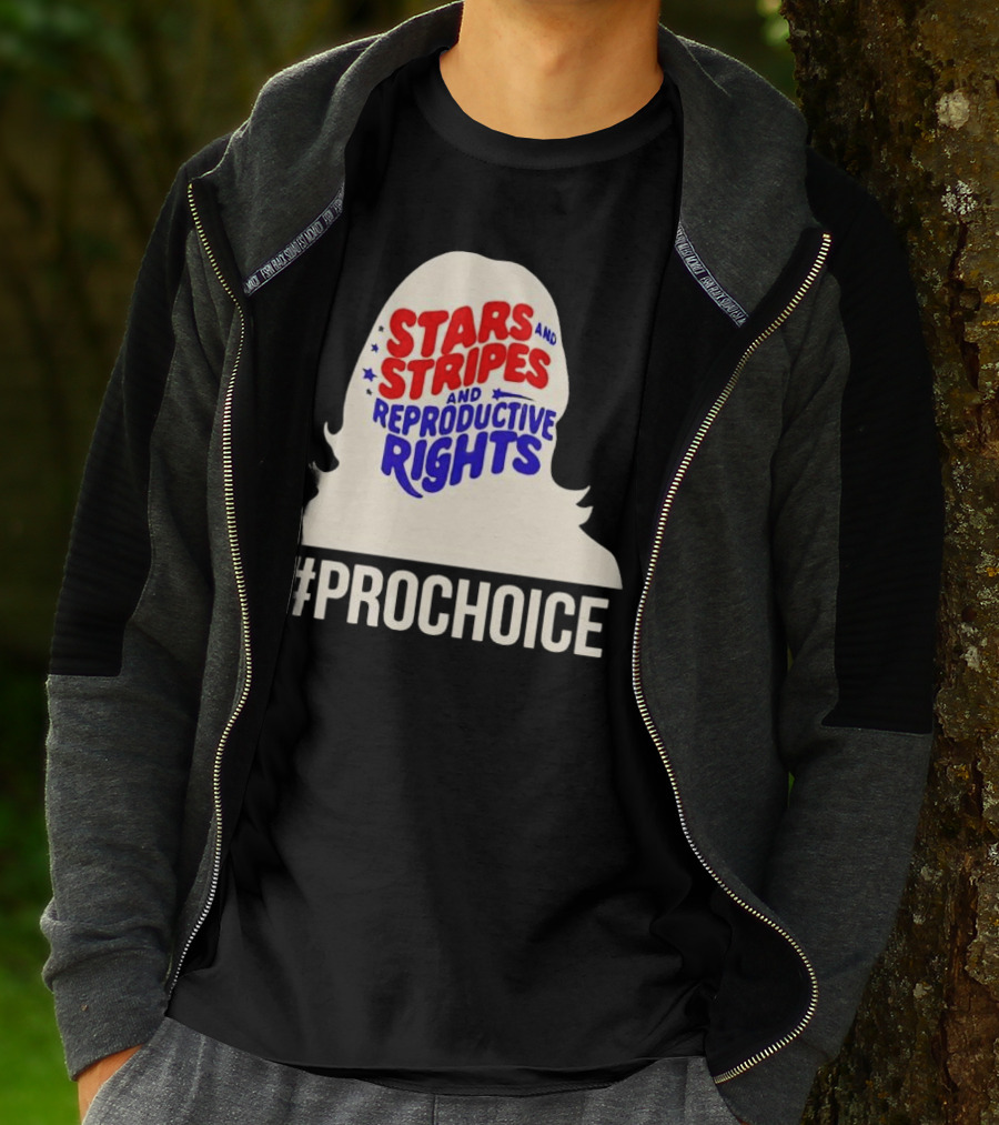 Stars And Stripes And Reproductive Rights #ProChoice T-Shirt