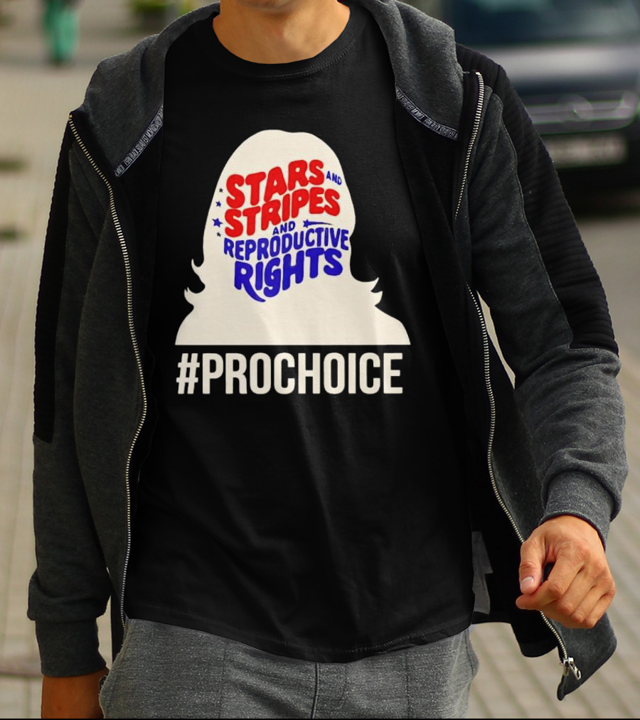 Stars And Stripes And Reproductive Rights #ProChoice T-Shirt