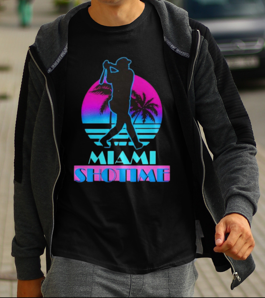 Miami Shotime Shohei Ohtani Los Angeles Dodgers 50 50 Season T-Shirt