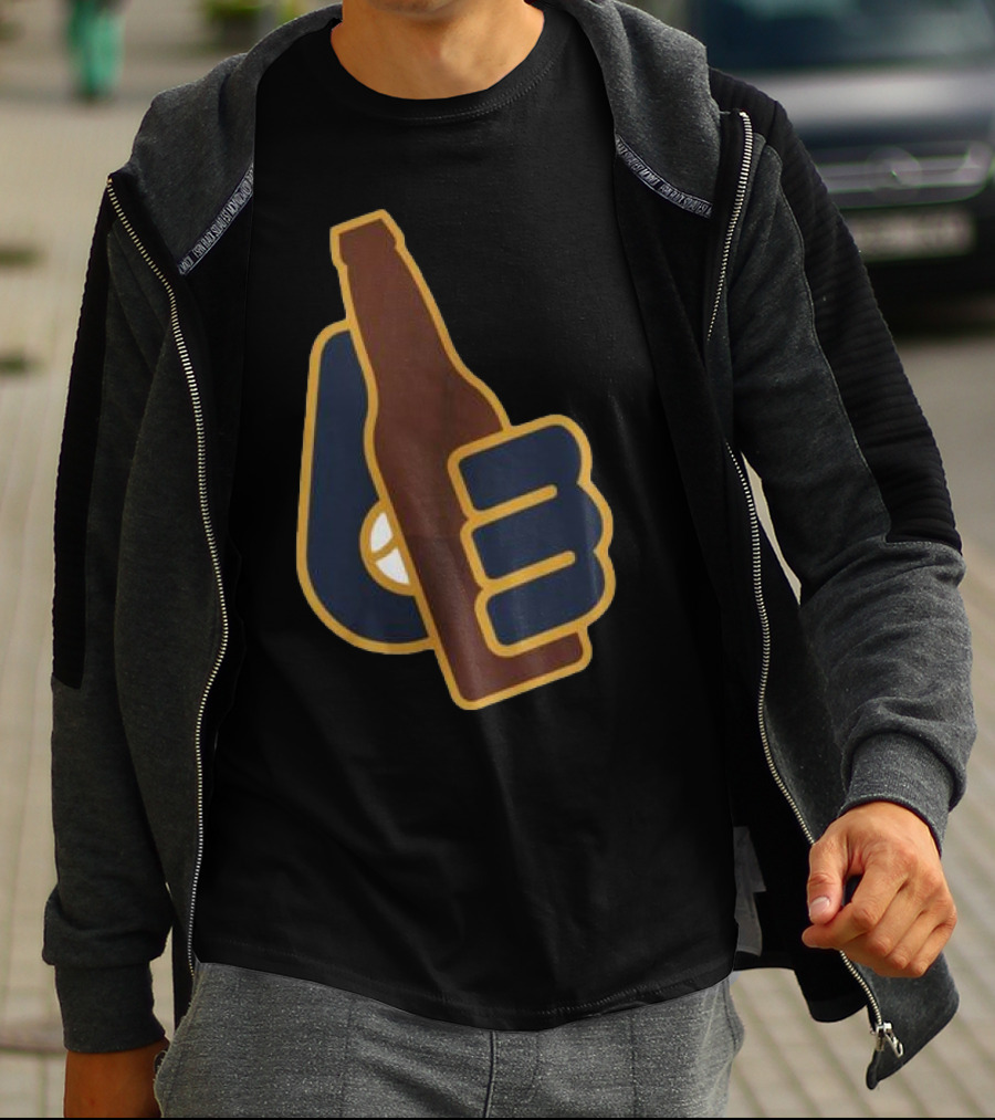 Milwaukee Brewers Baseball Beer T-Shirt