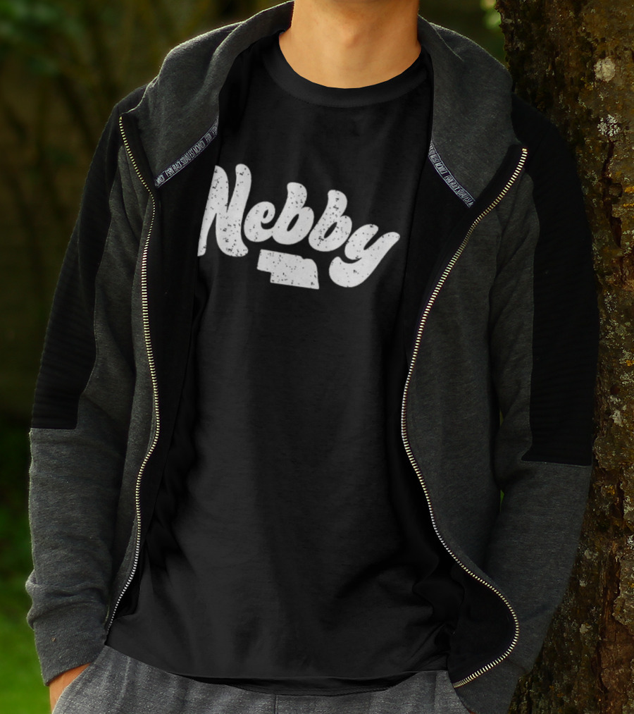 Nebby Nebraska State T-Shirt