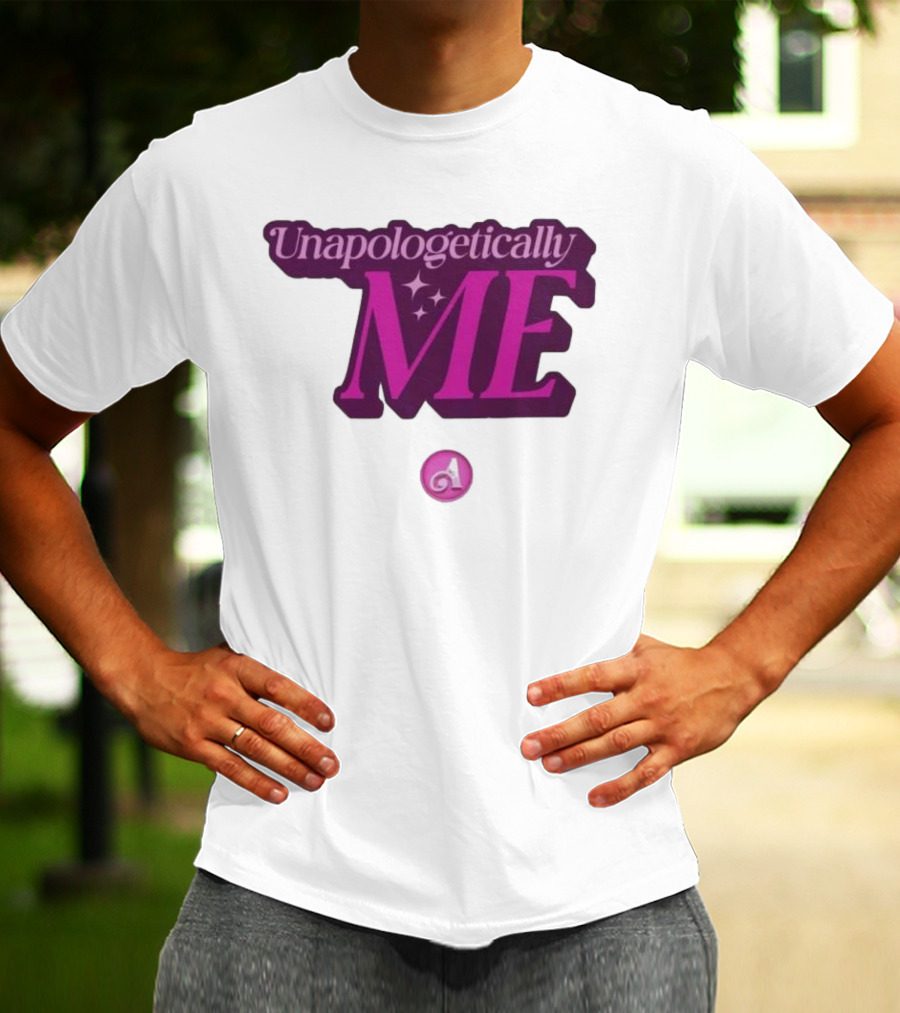 Unapologetically Me A Icon Pink Star T-Shirt