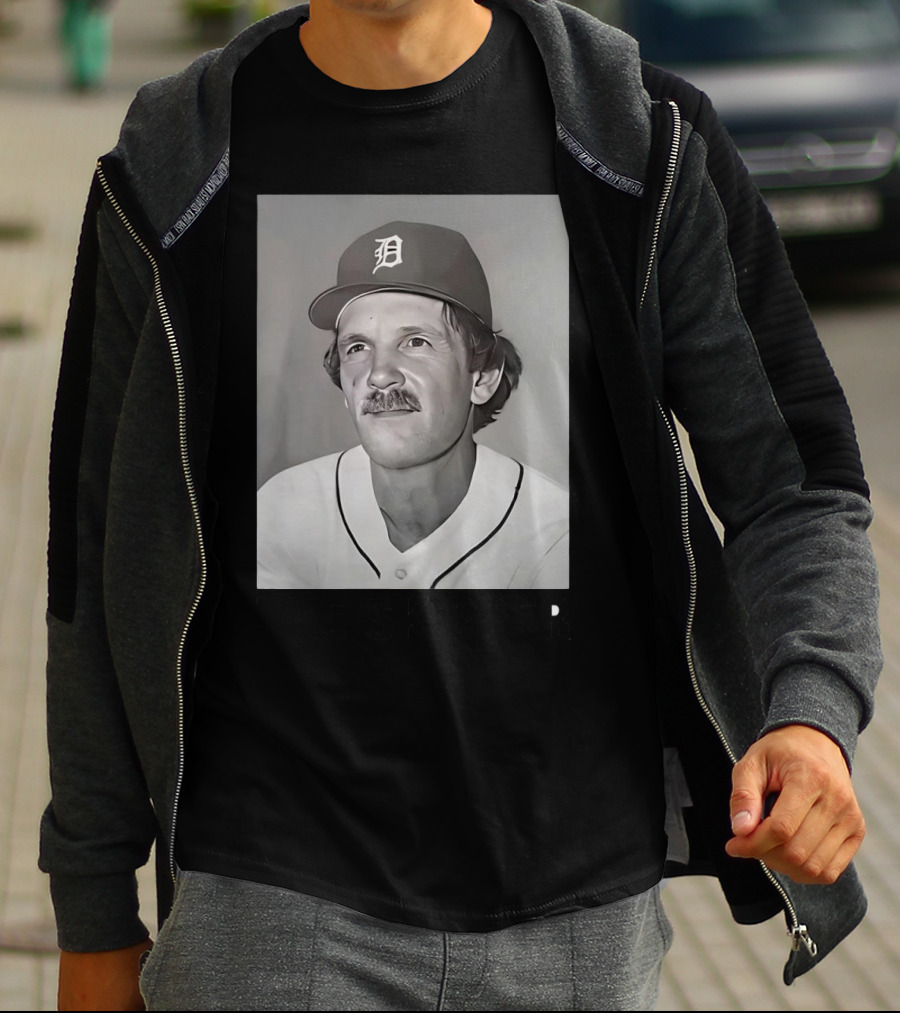 Baseball Legend Jim Leyland The Skipper In Classic Detroit T-Shirt