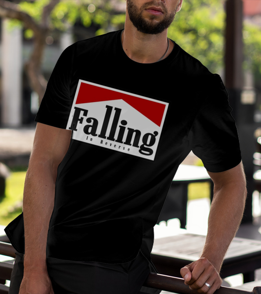 Falling In Reverse Logo Design With Red Arrow T-Shirt