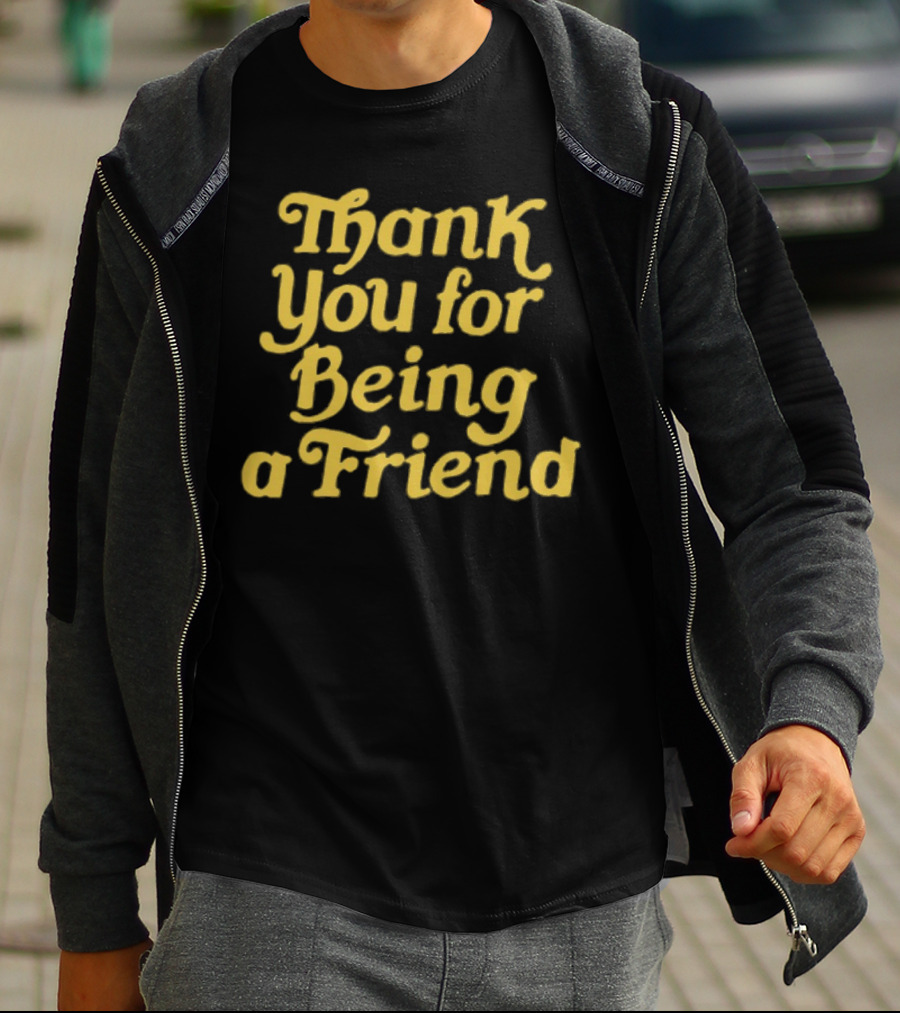 Thank You For Being A Friend Homage T-Shirt