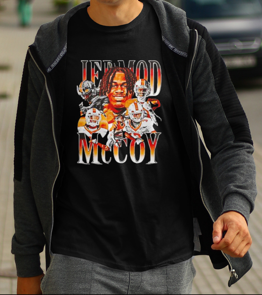 Jermod McCoy Tennessee Volunteers Player College Vintage T-Shirt