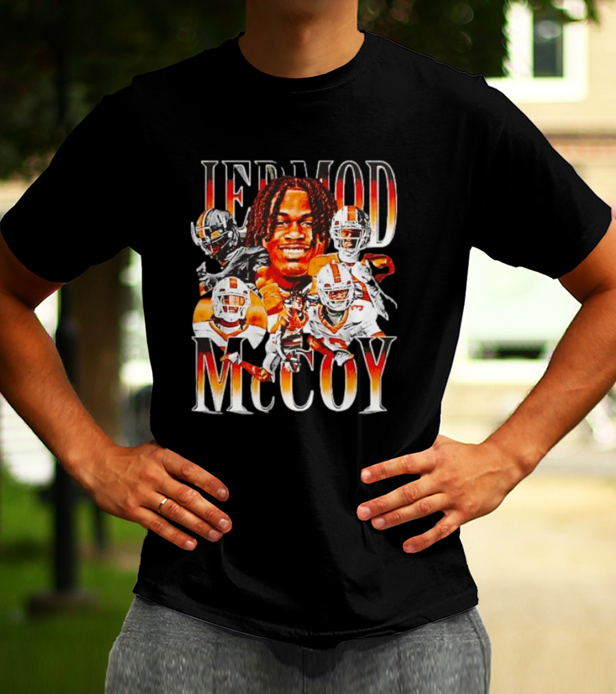 Jermod McCoy Tennessee Volunteers Player College Vintage T-Shirt