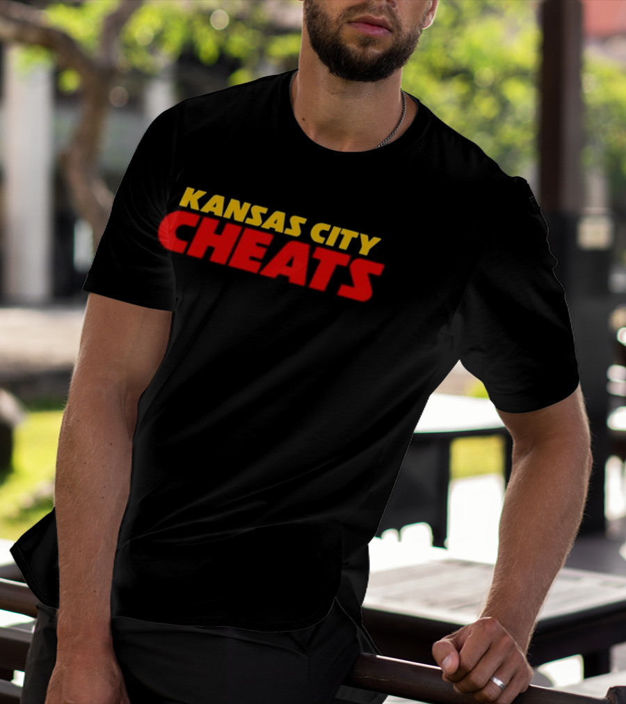 Kansas City Cheats Chiefs Parody Fan T-Shirt