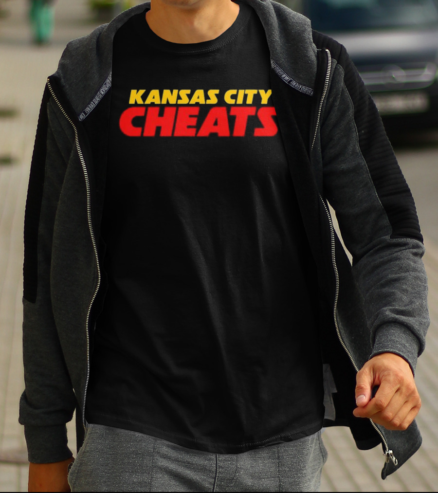 Kansas City Cheats Chiefs Parody Fan T-Shirt