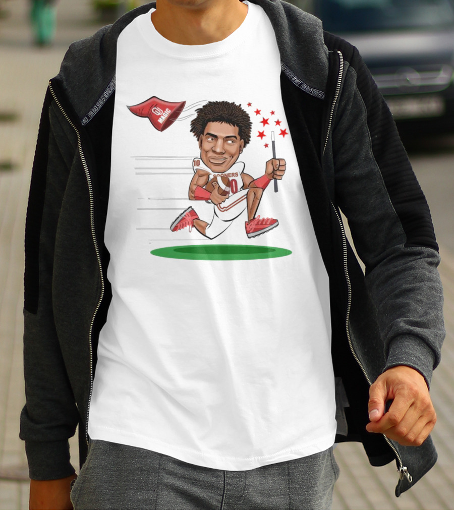 Oklahoma Sooners Kip Lewis Magic To The Rescue T-Shirt