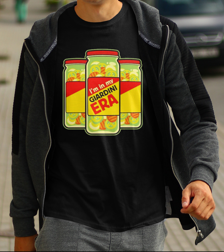 I’m In My Giardini Era Pickles Jar Aesthetic T-Shirt