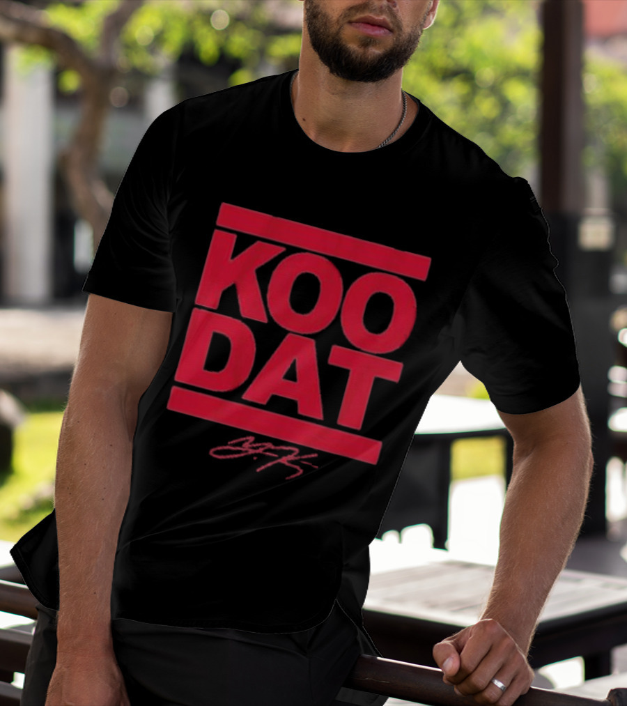 Koo Dat Younghoe Koo Atlanta Falcons Signature T-Shirt