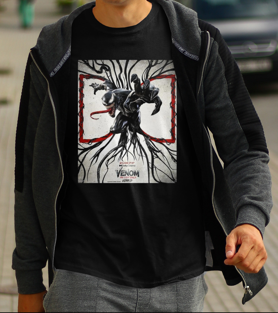 Discover It At Dolby Cinema Venom The Last Dance In Theaters October 25 T-Shirt