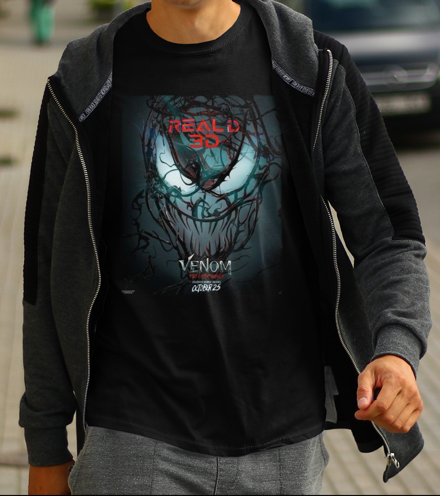 Reald 3D Venom The Last Dance Exclusive Theaters October 25 T-Shirt