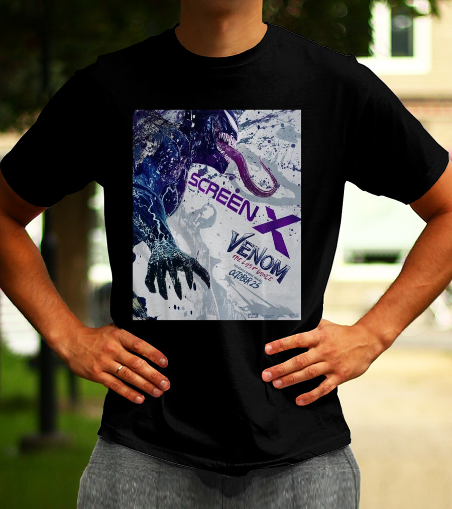 Screen X Venom The Last Dance October 25 T-Shirt