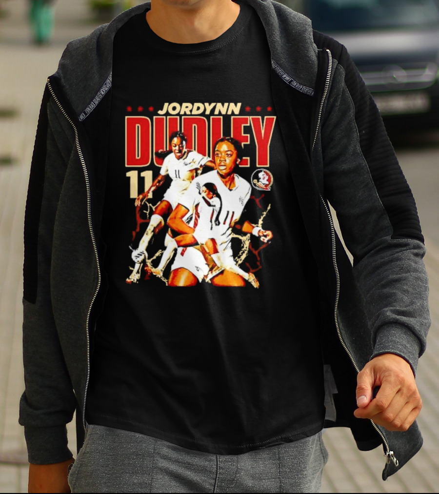Jordynn Dudley 11 Florida State Seminoles Vintage T-Shirt