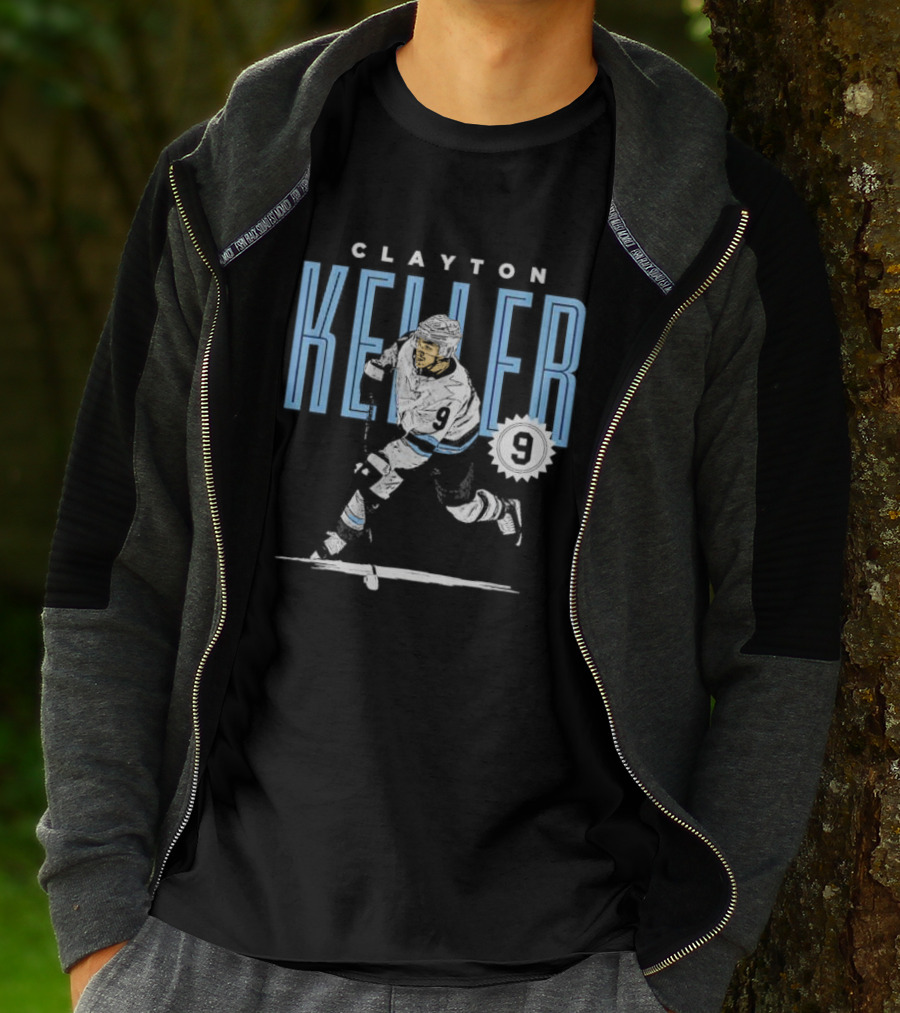 Clayton Keller Number 9 Hockey Player T-Shirt
