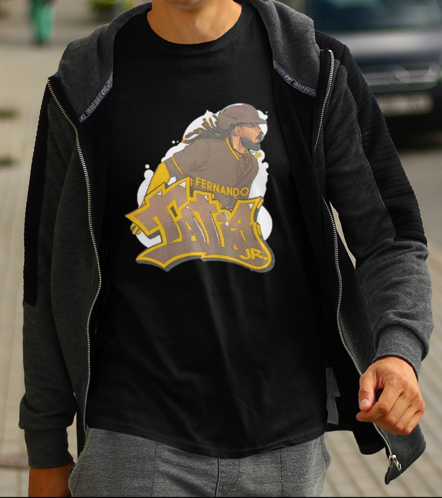 Fernando Tatis Jr San Diego Padres Graffiti T-Shirt