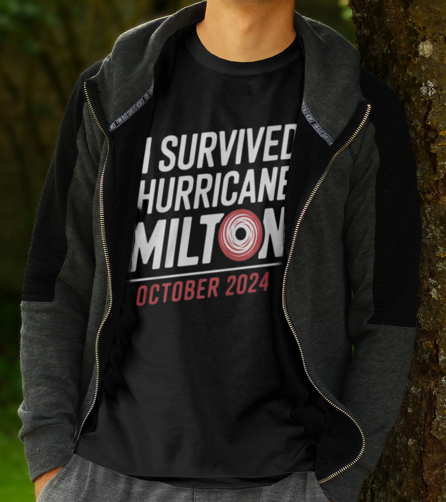 I Survived Hurricane Milton October T-Shirt