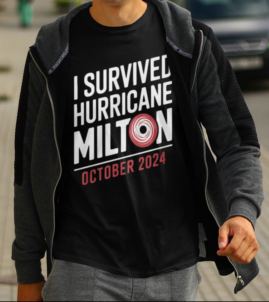 I Survived Hurricane Milton October T-Shirt