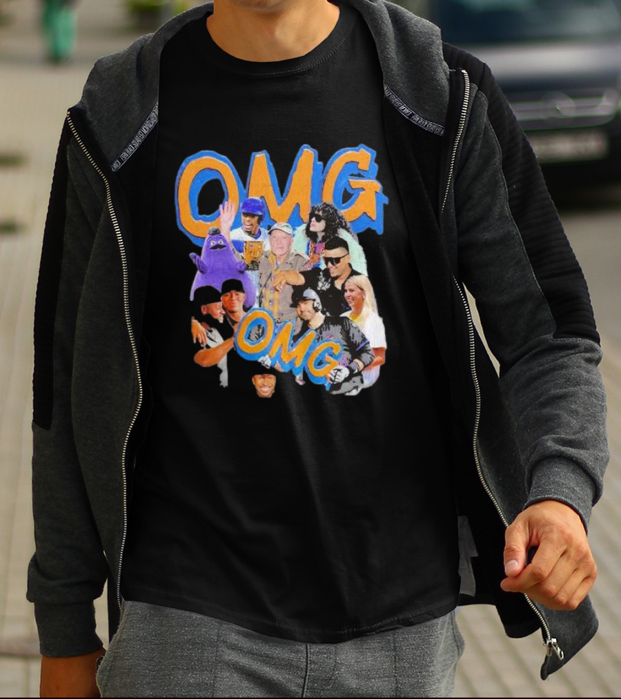 OMG New York Mets Fan Moments T-Shirt