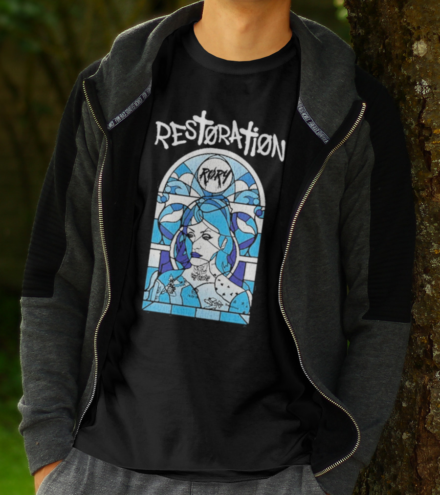 Rory Restoration New Album Stained Glass T-Shirt