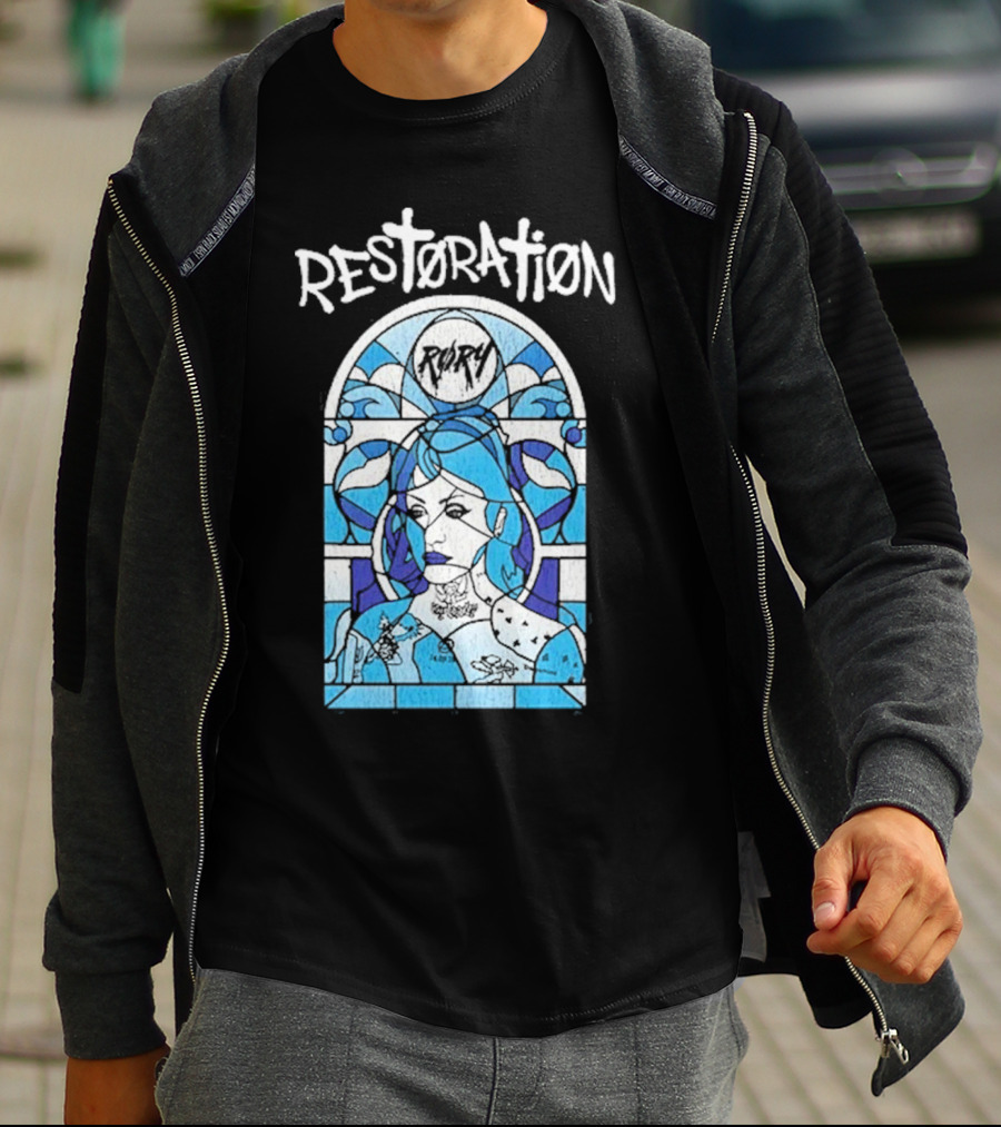 Rory Restoration New Album Stained Glass T-Shirt