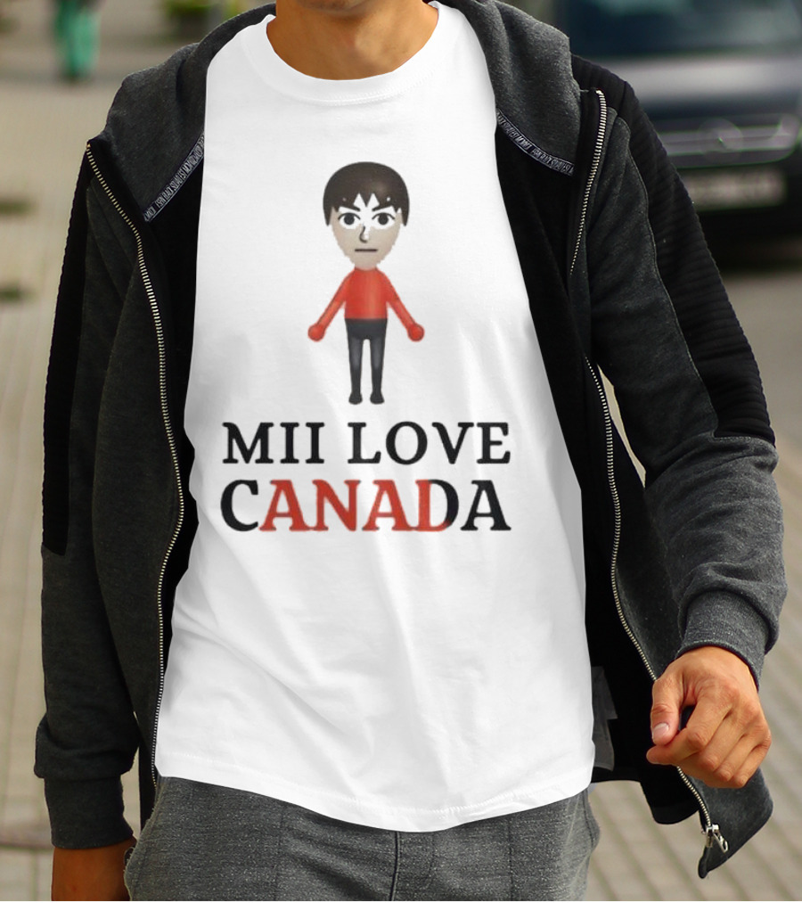 Mii Love Canada Iconic Character T-Shirt