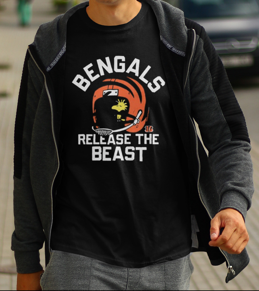 Youth Bengals Release The Beast Peanuts Collaboration T-Shirt