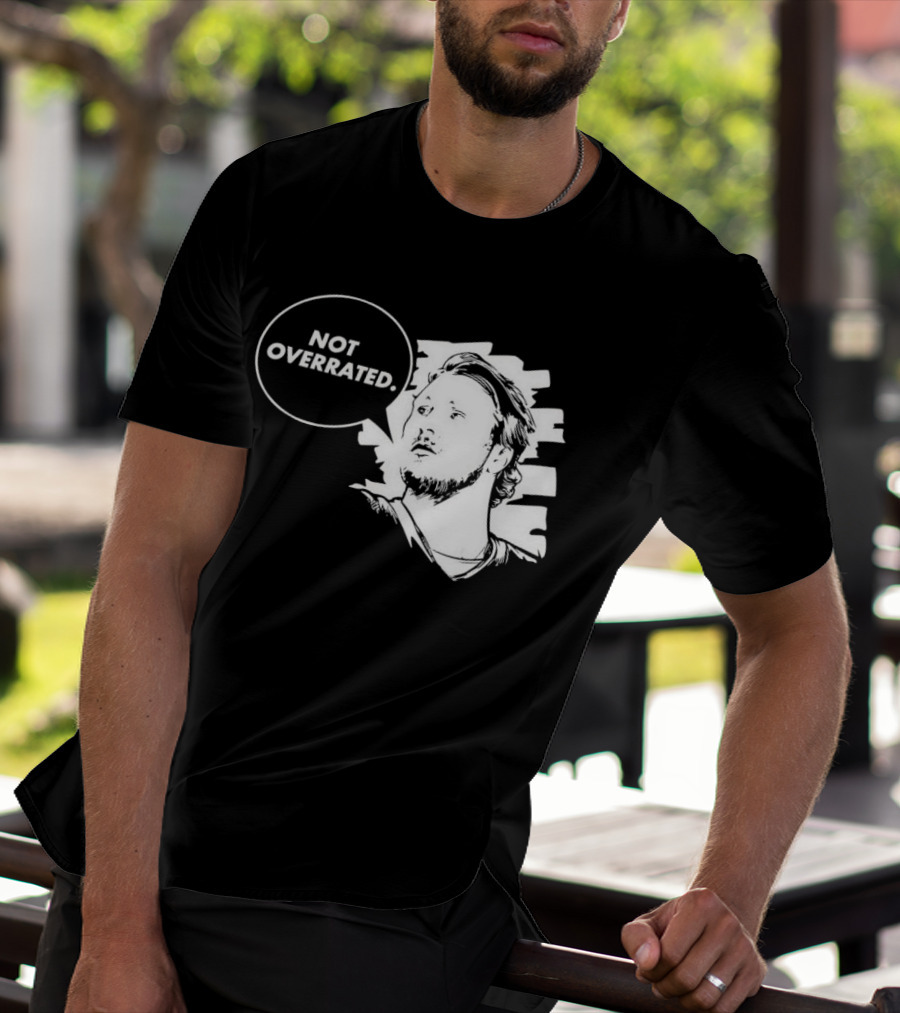 Buffalo Bills Josh Allen Not Overrated Speech Bubble T-Shirt