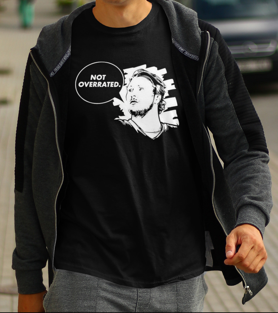 Buffalo Bills Josh Allen Not Overrated Speech Bubble T-Shirt