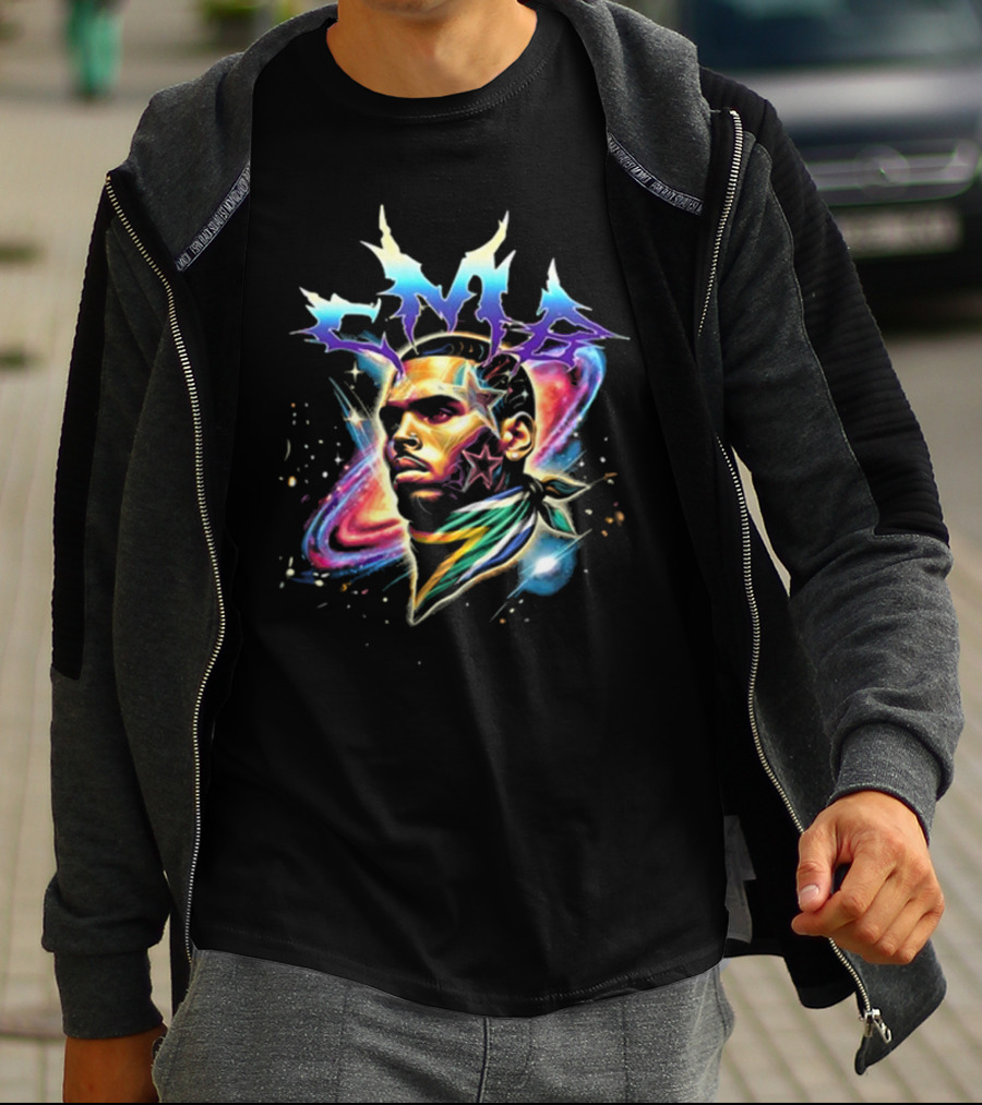 Chris Brown CMB Cosmic Art In South Africa T-Shirt