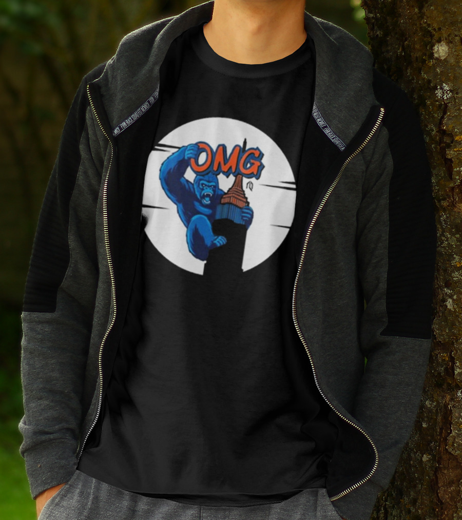 OMG King Kong Empire Tower Iconic Reference T-Shirt