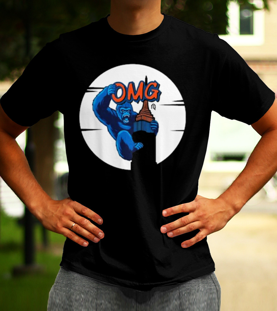 OMG King Kong Empire Tower Iconic Reference T-Shirt