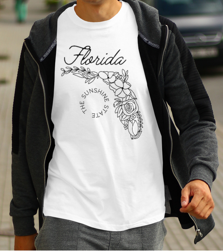 Florida The Sunshine State Stronger Than The Storm Hurricane Milton T-Shirt