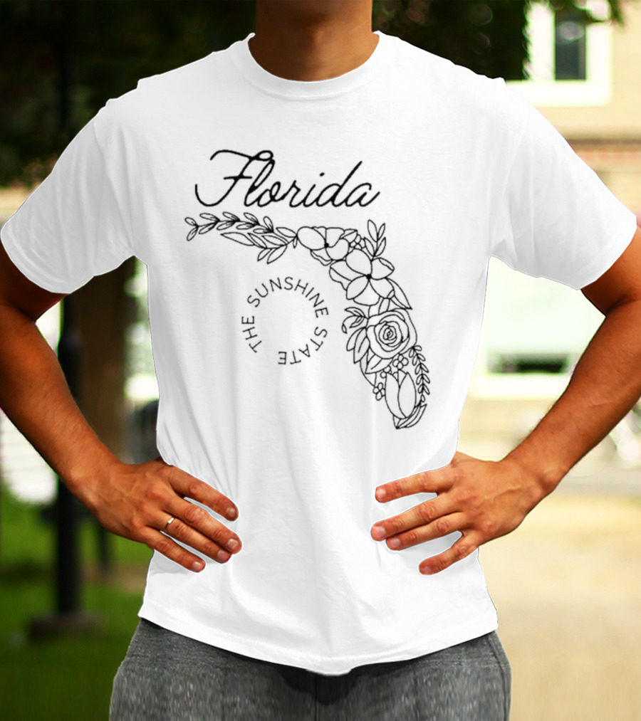 Florida The Sunshine State Stronger Than The Storm Hurricane Milton T-Shirt