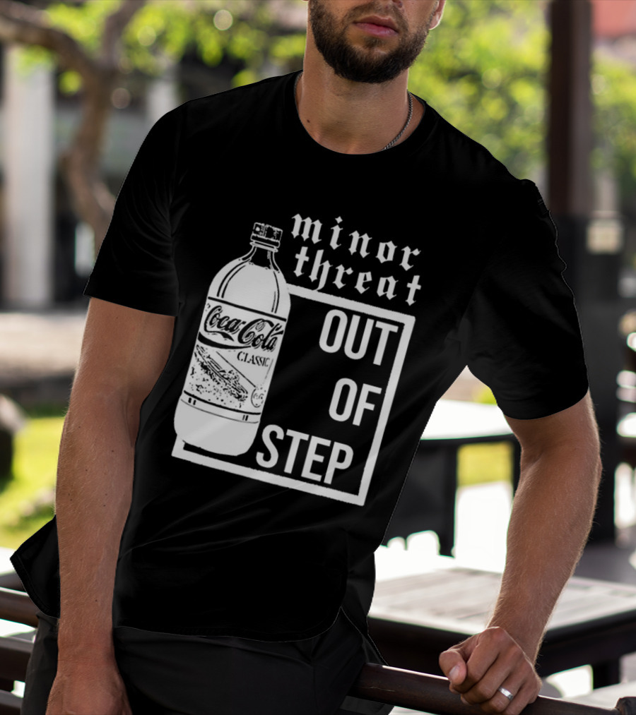 Minor Threat Coca-Cola Classic Out Of Step T-Shirt