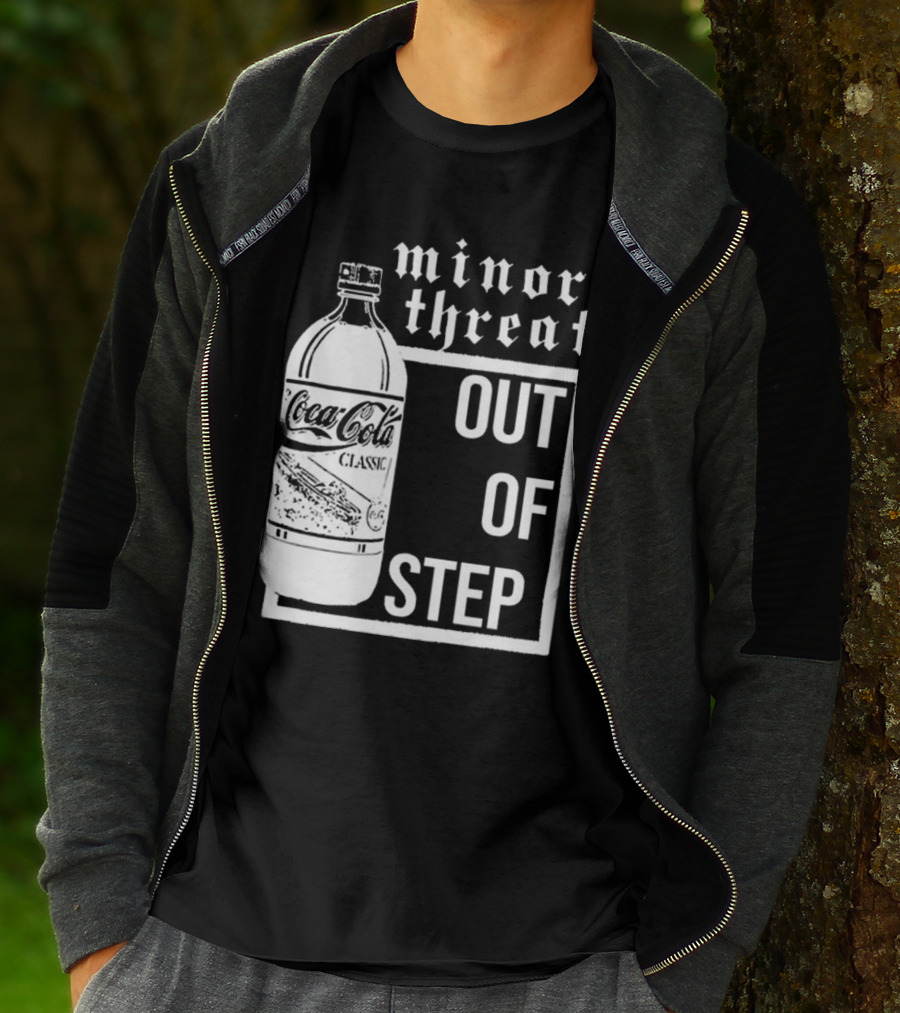 Minor Threat Coca-Cola Classic Out Of Step T-Shirt