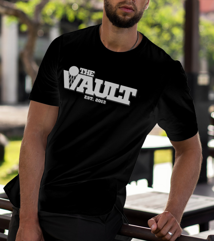 The Vault Est 2013 Basketball Hoop T-Shirt