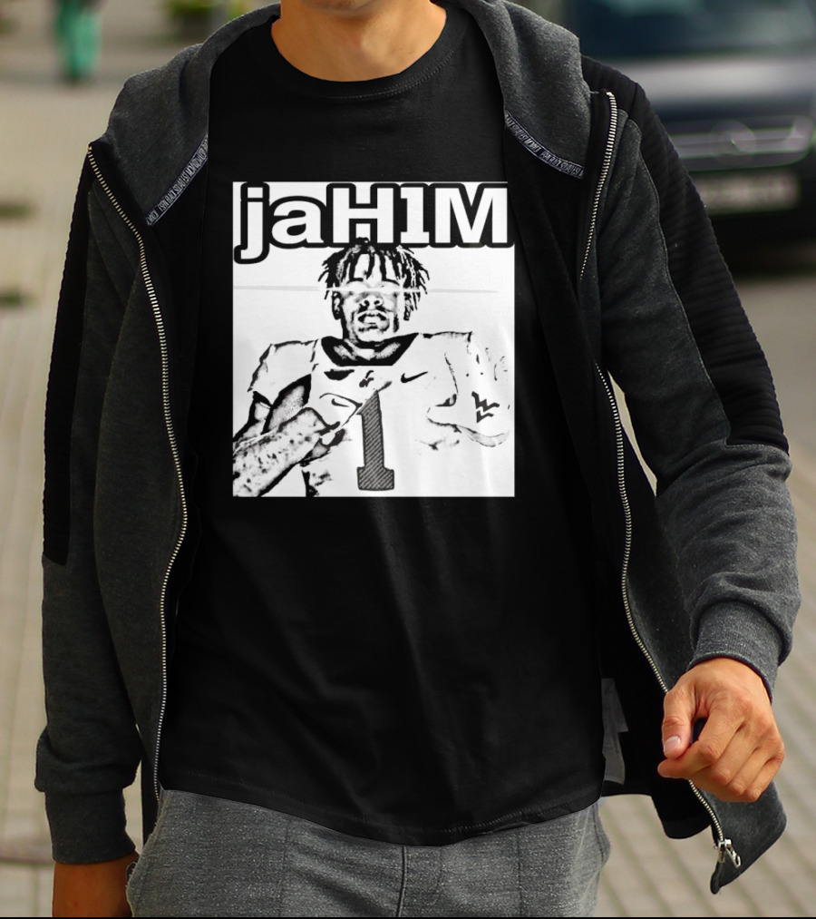 JaH1M Jahiem White West Virginia Mountaineers Football Player T-Shirt