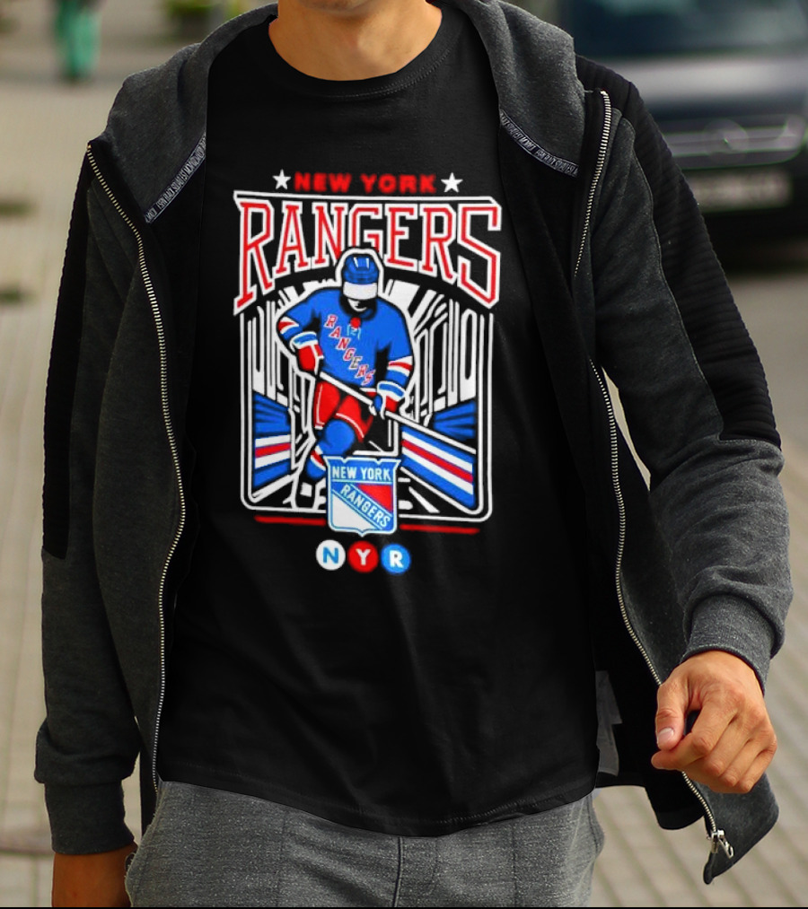 New York Rangers NYR Player Hockey T-Shirt