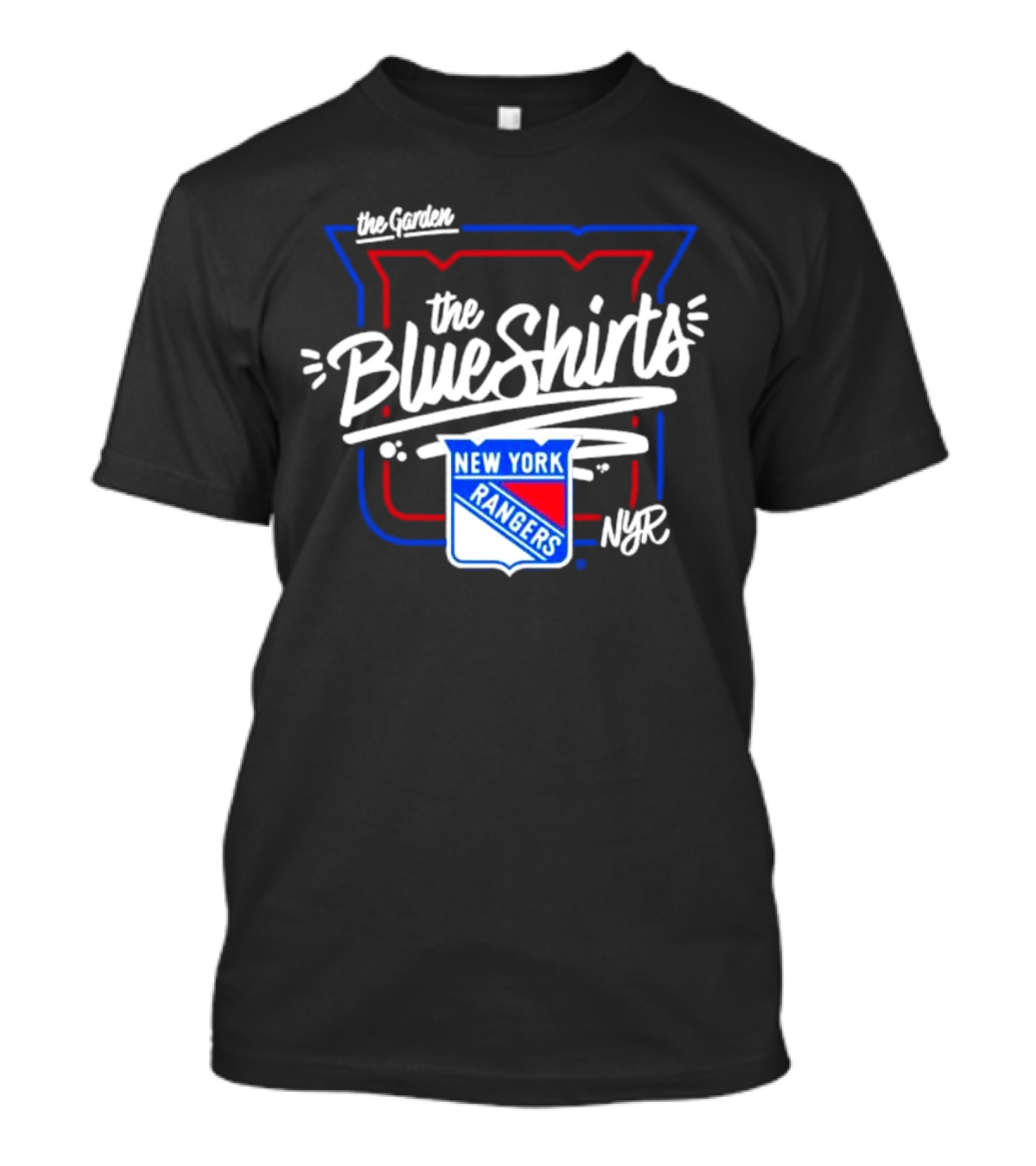 The Garden The Blue Shirts New York Rangers NYR T-Shirt