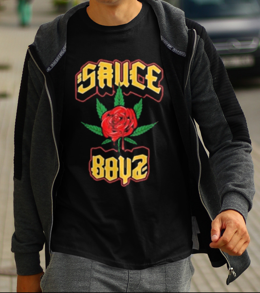 Sauce Boyz Rose Eladio Carrión Merch T-Shirt