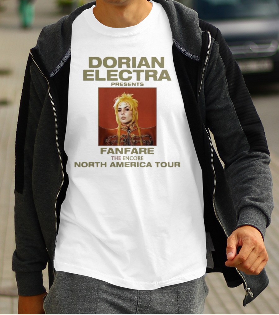 Dorian Electra Presents Fanfare The Encore North America Tour T-Shirt