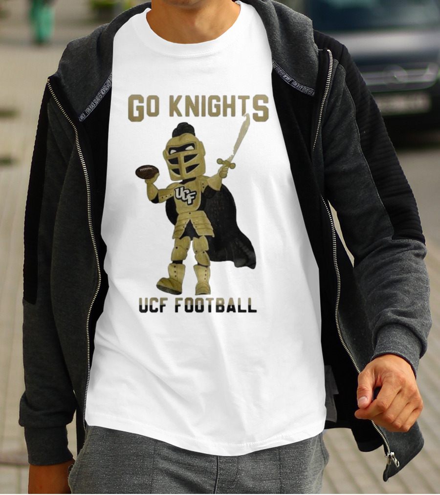 UCF Knights Go Knights UCF Football Mascot T-Shirt