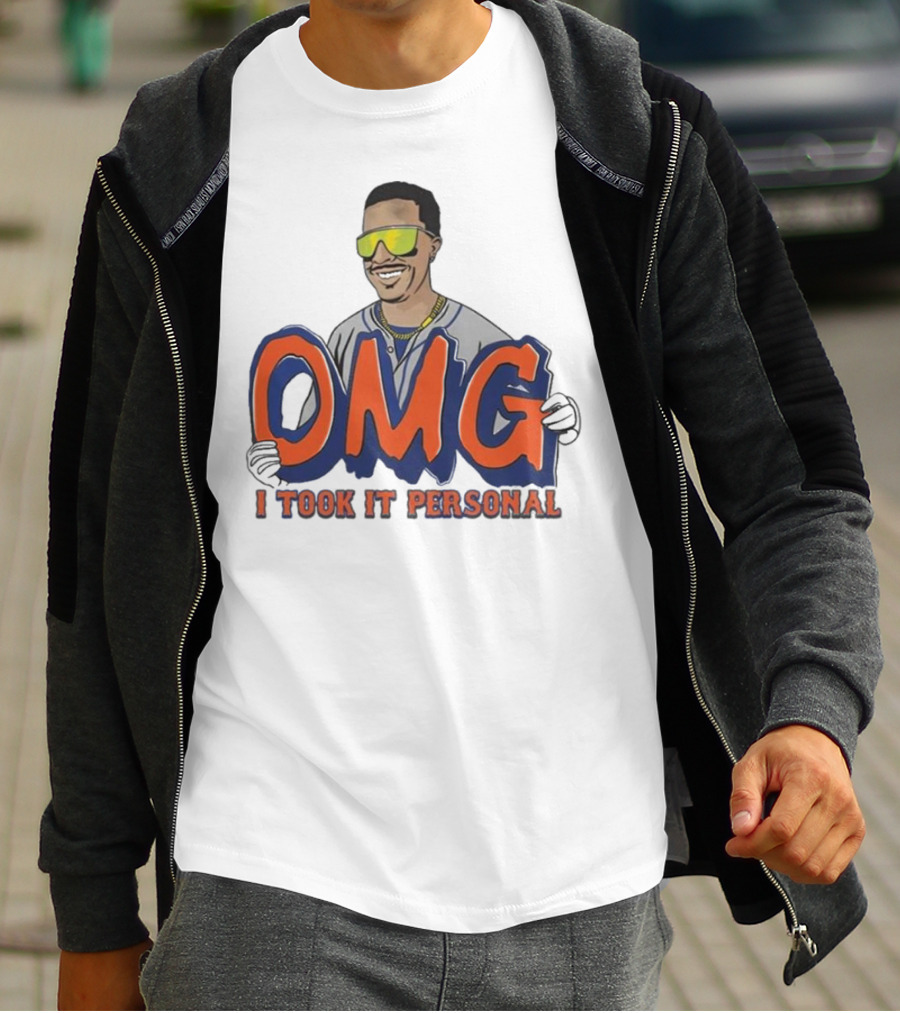 Mark Vientos OMG I Took It Personal Vintage Style Caricature T-Shirt