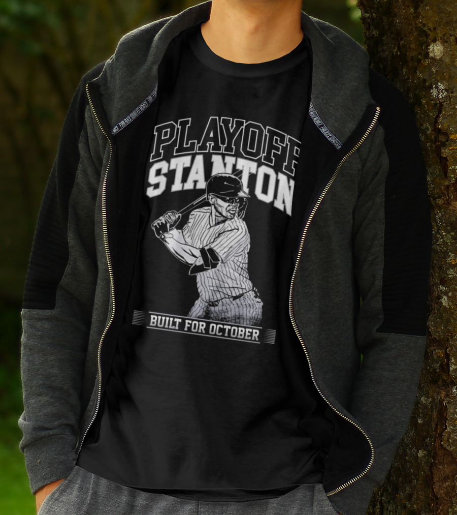 Playoff Stanton Built For October Giancarlo Stanton T-Shirt