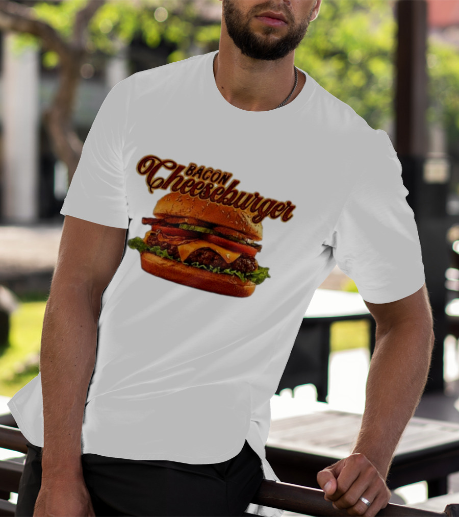 Bacon Cheeseburger Classic Stack T-Shirt
