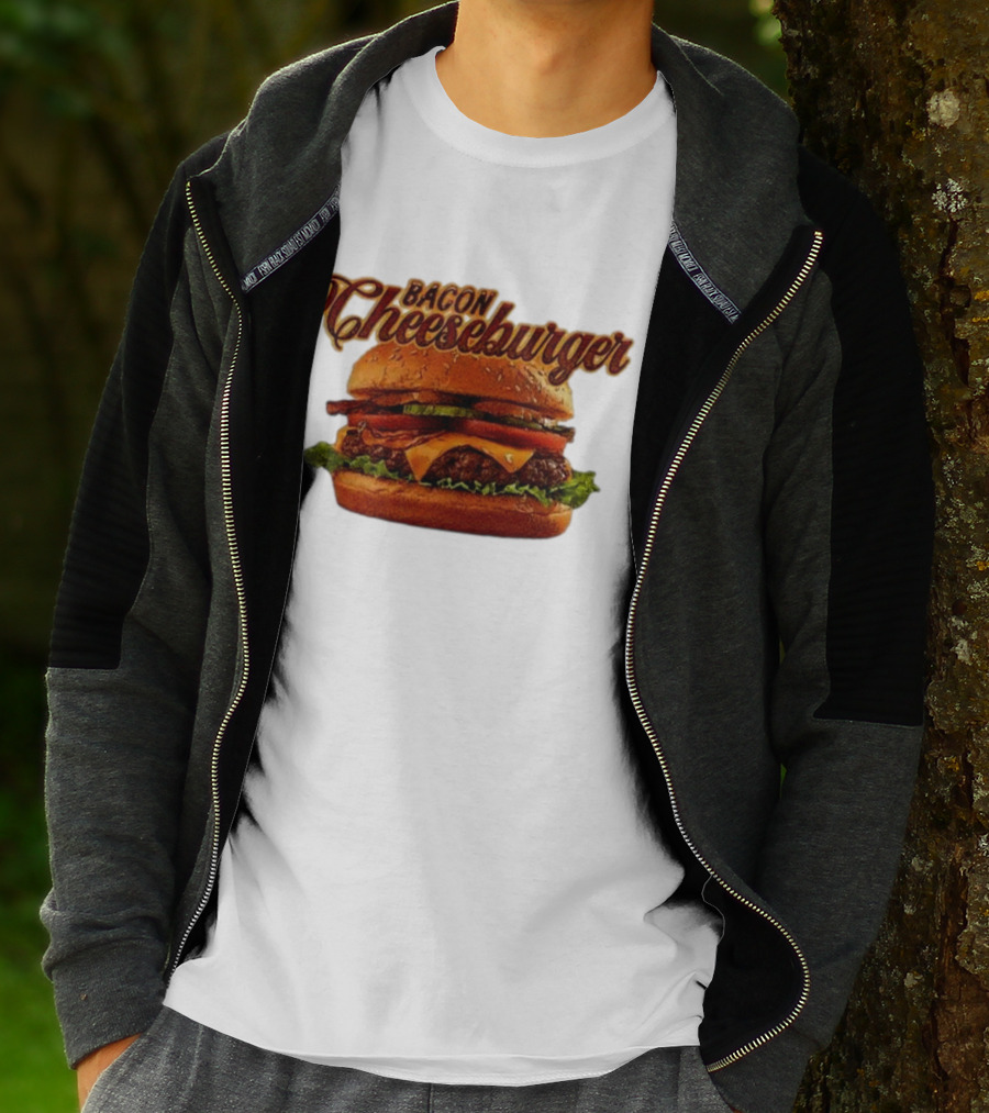 Bacon Cheeseburger Classic Stack T-Shirt